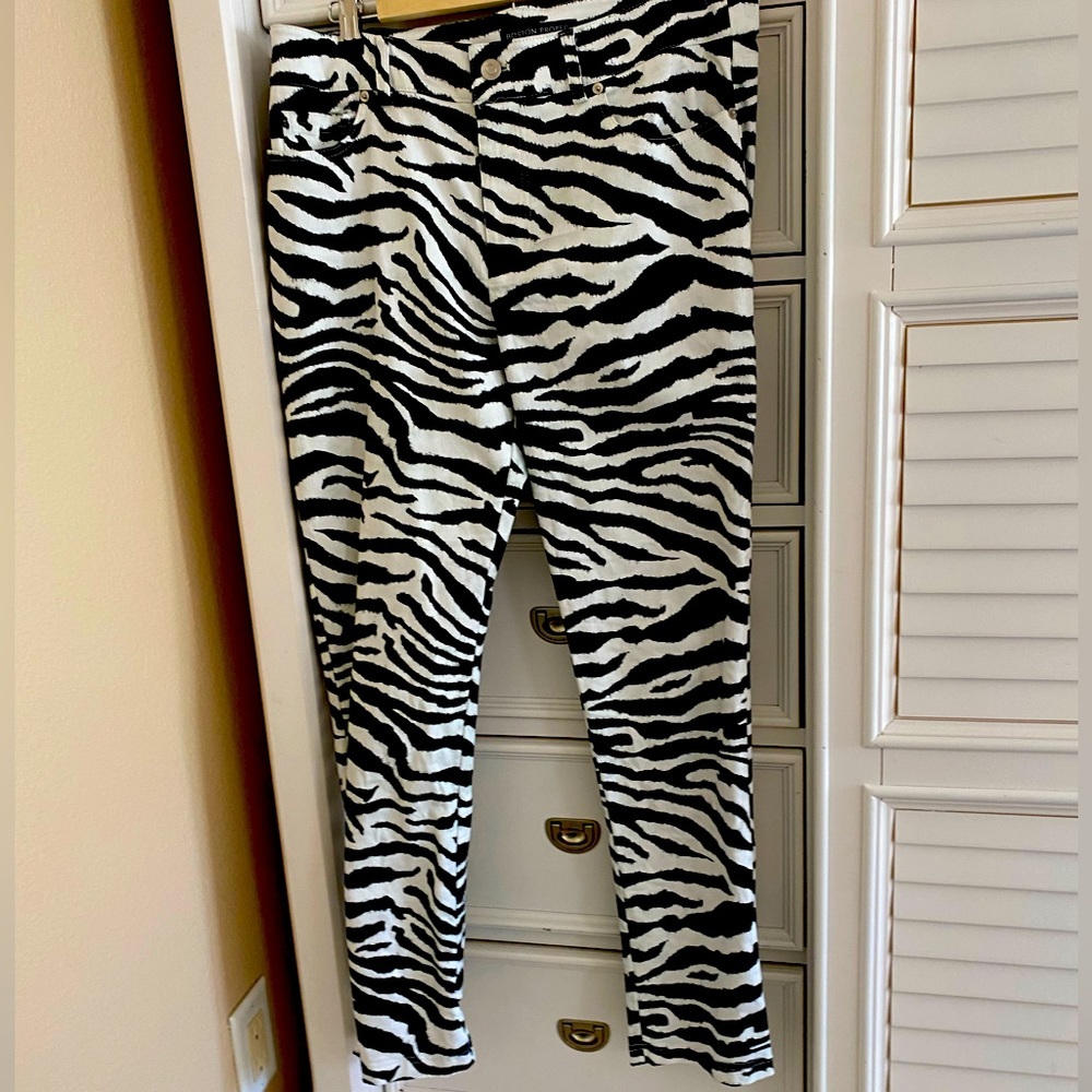 Boston Proper Zebra Jeans!  Size 12